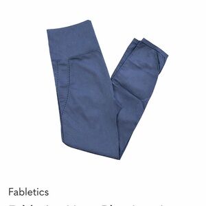 Fabletics Navy Blue Leggings-Womens Sz S